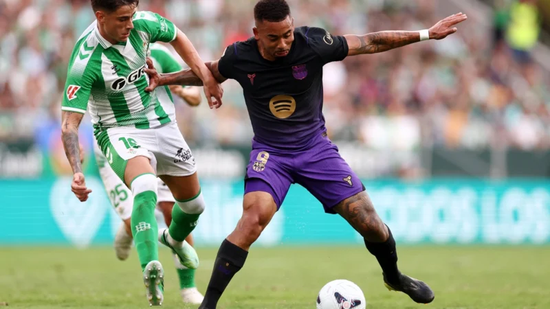 Valentín Gómez metió un gol made in Argentina en Betis – Barcelona