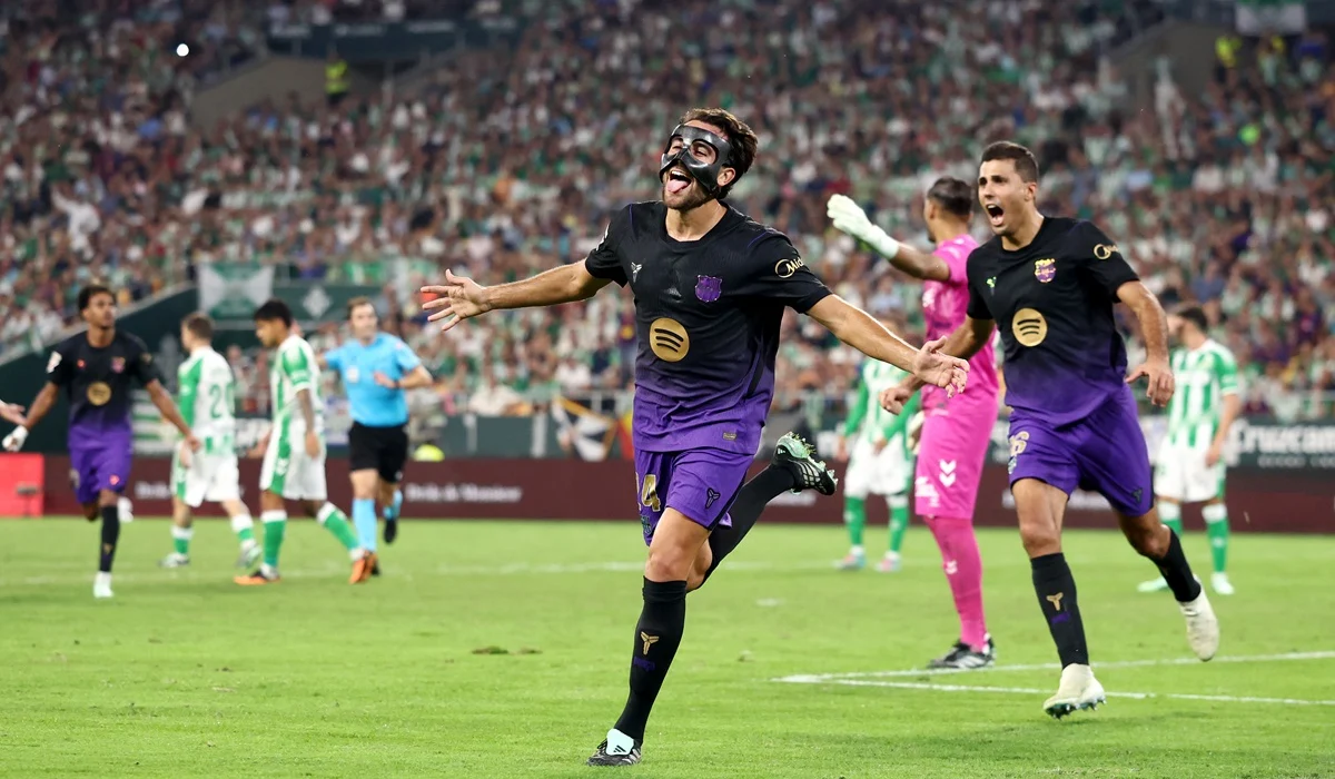 Barcelona goleó a Betis en un partido tan intenso como polémico
