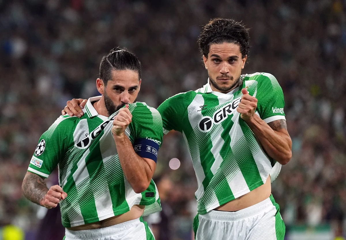 Isco lideró la gran remontada de Real Betis ante Porto en Champions League