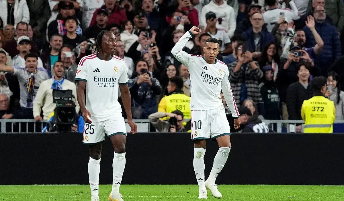 Real Madrid desfiló ante Sevilla con goleada y un doblete de Mbappé para recuperarse en La Liga