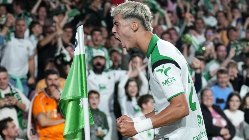 Zabiri sigue encendido con 7 goles en 8 partidos con Racing de Santander