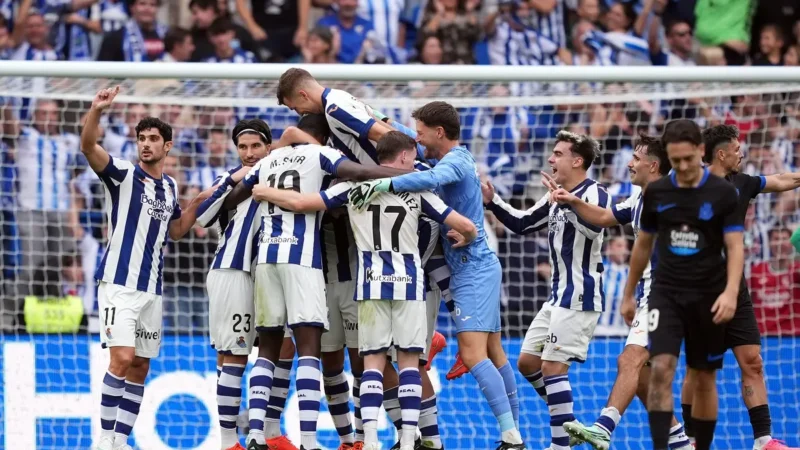 Real Sociedad transpiró ante Deportivo La Coruña pero resistió y se quedó con un triunfazo