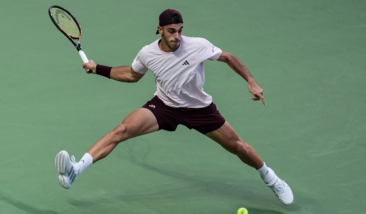 Francisco Cerúndolo venció a Chidekh y se metió en semifinales del Abierto de Bruselas