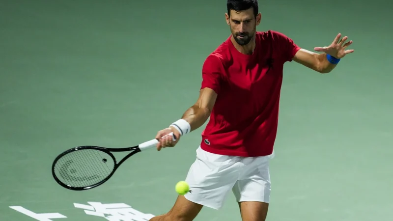 Novak Djokovic fue eliminado en primera ronda del Masters de Shanghái tras ser campeón en Pekín
