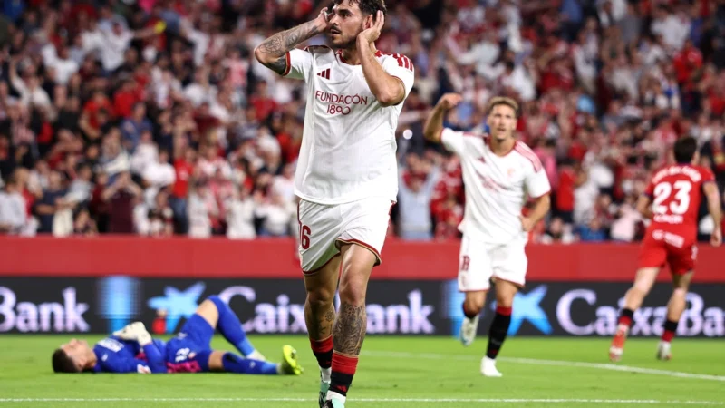 Sevilla volvió al triunfo y le ganó muy bien a Osasuna