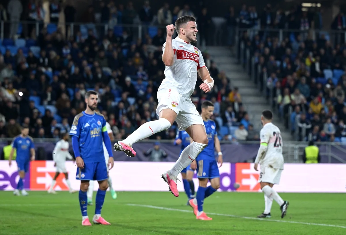 Stuttgart goleó al Slovan Bratislava y lidera en Champions League