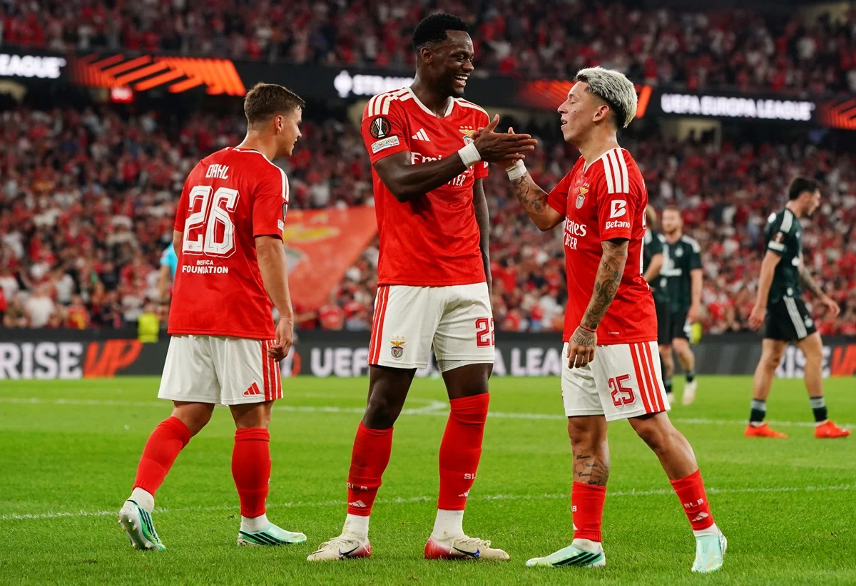 Benfica arrasó a Celtic y mantuvo puntaje perfecto en Europa League