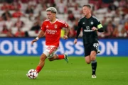 Gran partido de Prestianni en Benfica – Celtic con dos asistencias