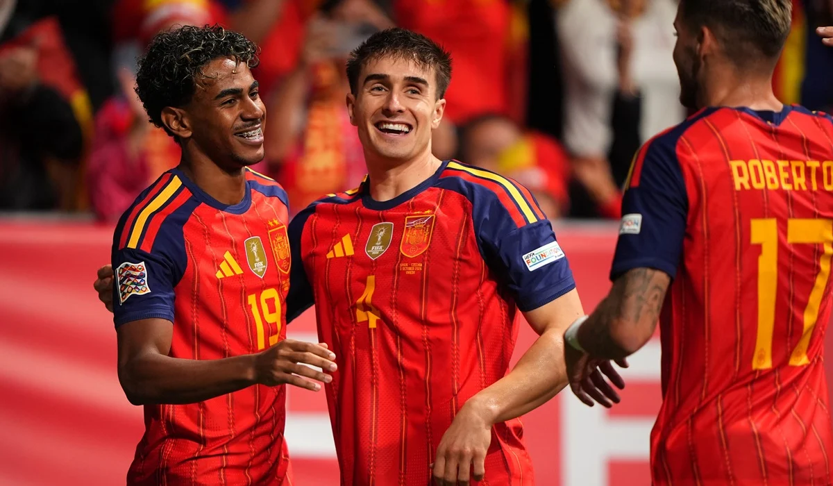 España reguló y le ganó con lo justo a República Checa en Nations League