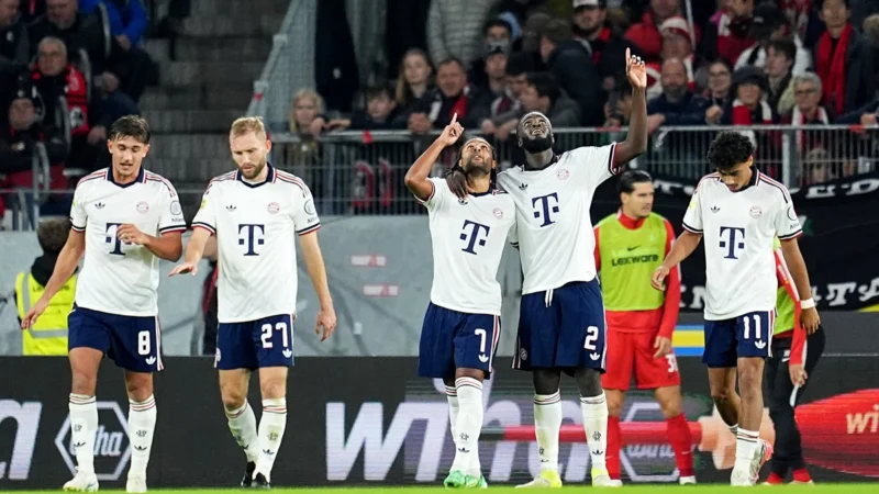 Serge Gnabry dejó atrás la lesión y marcó con Bayern Múnich tras siete meses