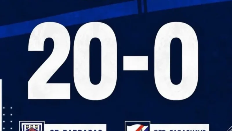 Insólito partido con 20 goles en la Reserva del Ascenso: Sportivo Barracas aplastó a Paraguayo