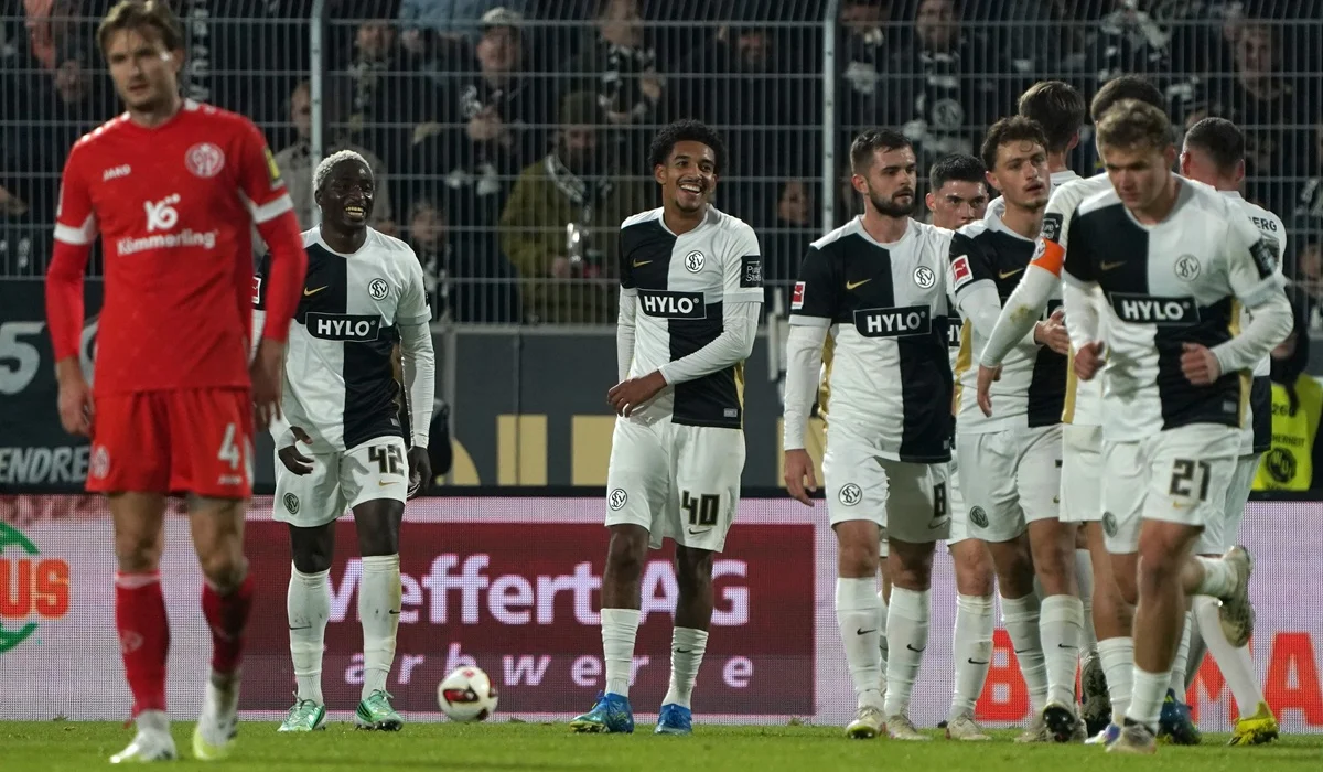 Elversberg sigue haciendo historia y ahora goleó a Mainz por Bundesliga
