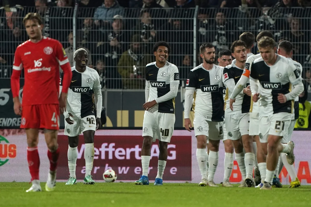Elversberg sigue haciendo historia y ahora goleó a Mainz por Bundesliga