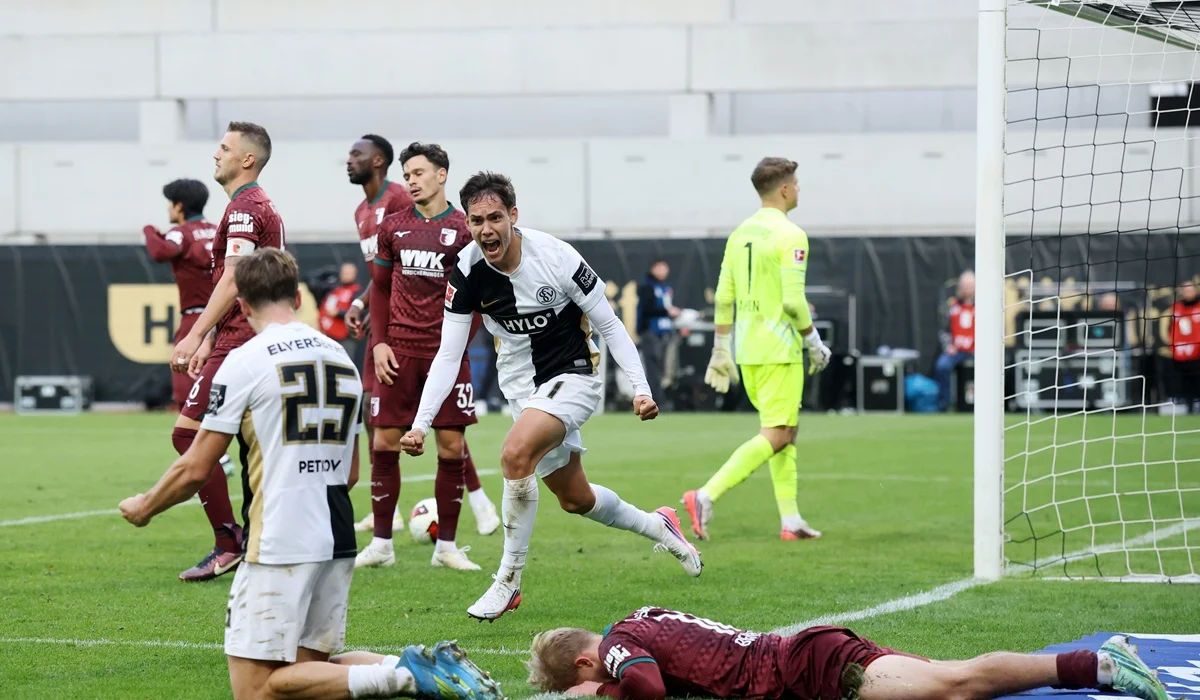 Elversberg le ganó a Augsburgo un increíble partido con lluvia de goles por Bundesliga