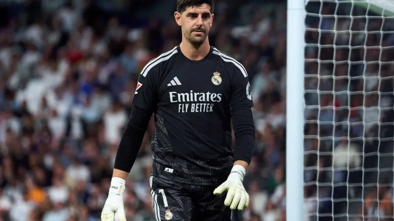 Dura baja de último momento en Real Madrid: Thibaut Courtois se pierde el Clásico ante Barcelona