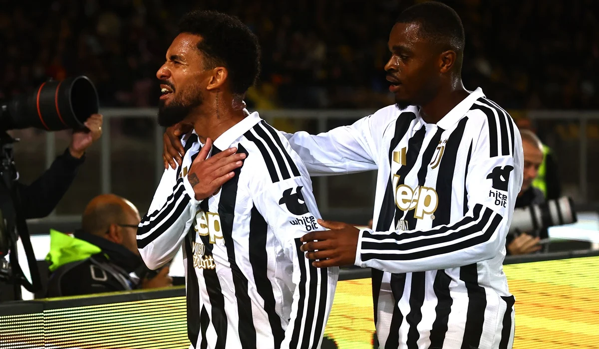 Juventus derrotó a Lecce y recupera terreno en Serie A