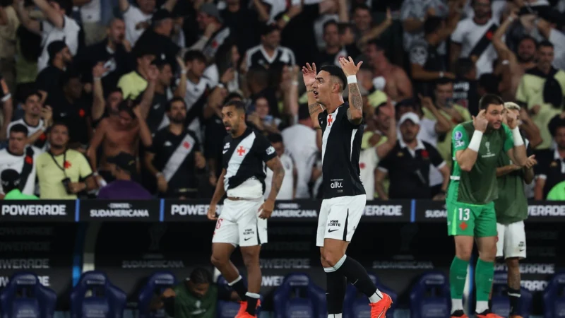 Vasco encontró el descuento con Pumita Rodríguez y niveló el global ante Boca