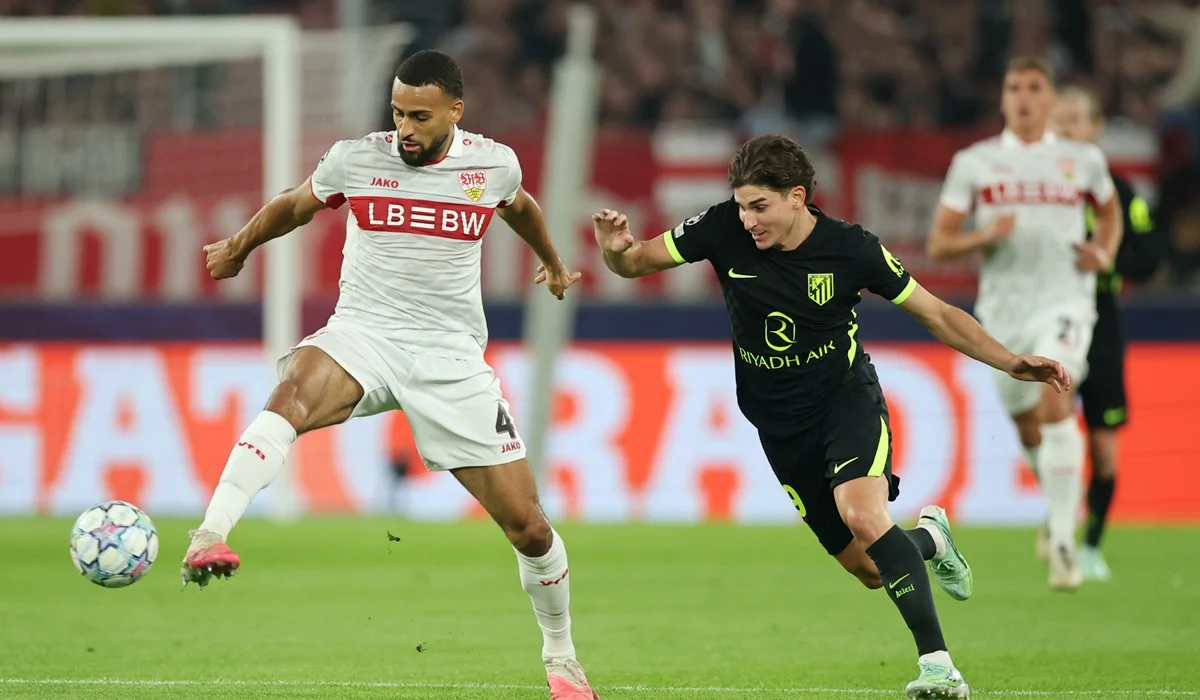 Stuttgart fue más pero empató con Atlético Madrid por Champions