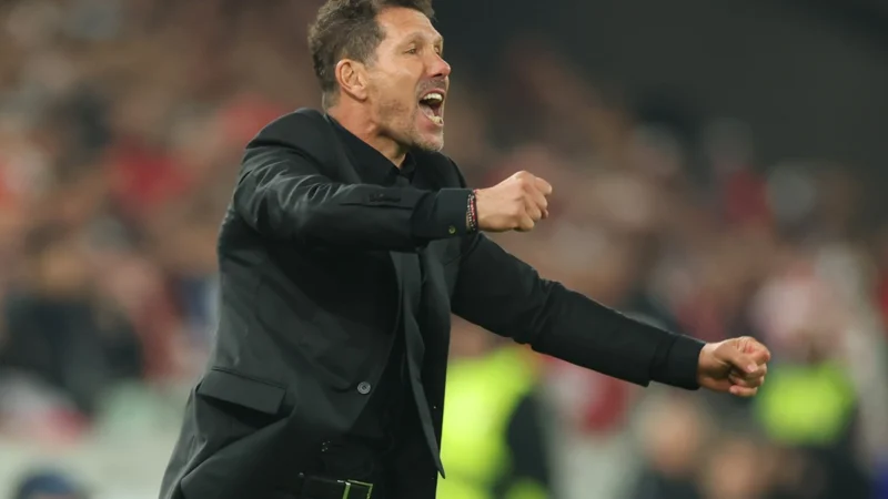Diego Simeone se convirtió en el entrenador con más victorias en La Liga