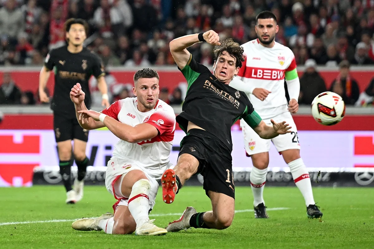Borussia Mönchengladbach cortó su pesadilla y ganó en Stuttgart
